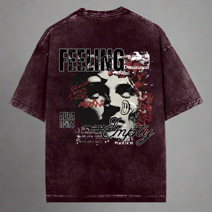 Feeling Acid Washed Oversized T-Shirt