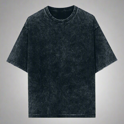 Tiger Bloom Acid Washed Oversized T-Shirt