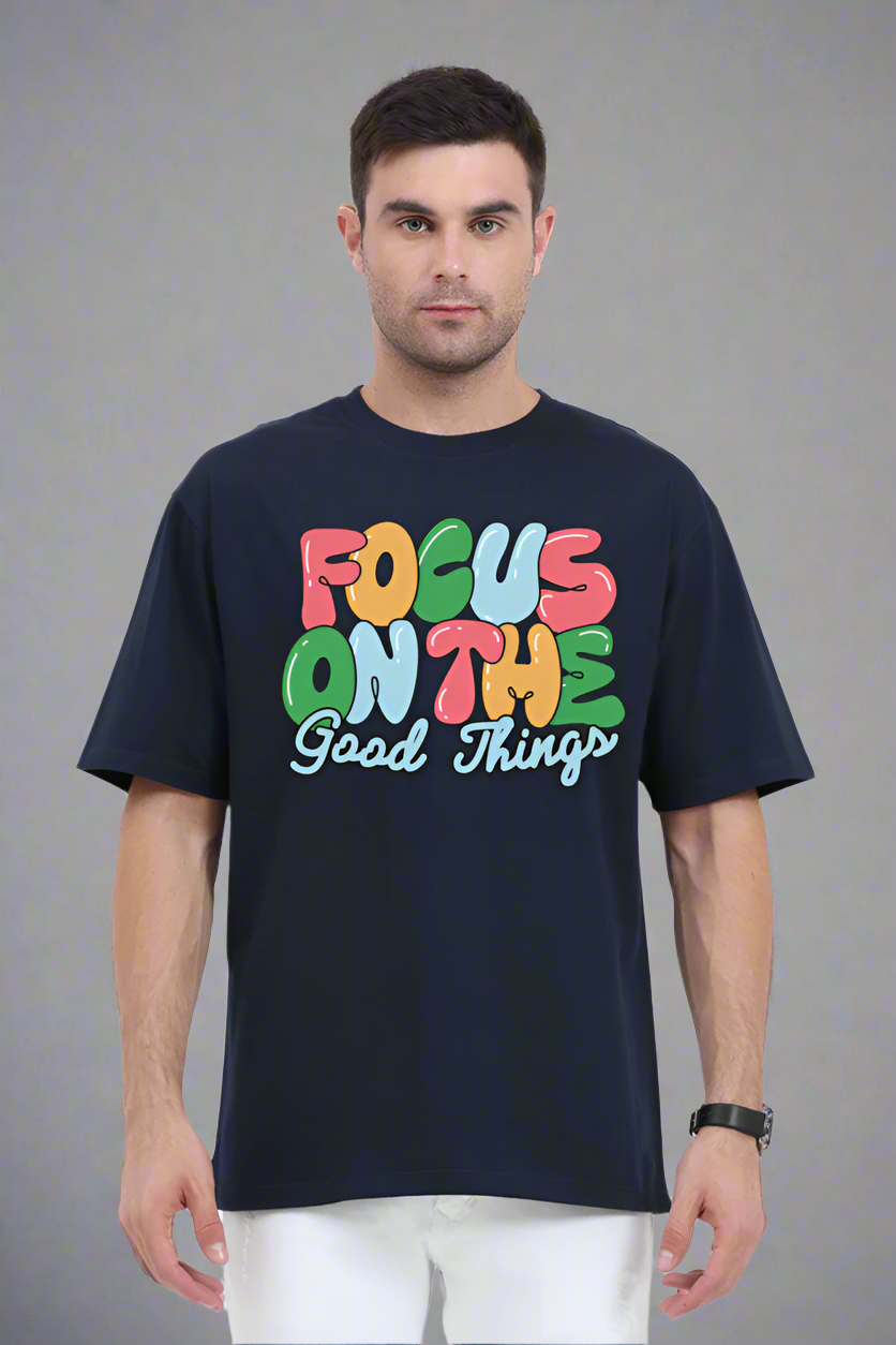 Good Things Oversized T-Shirt | Premium Graphic Streetwear