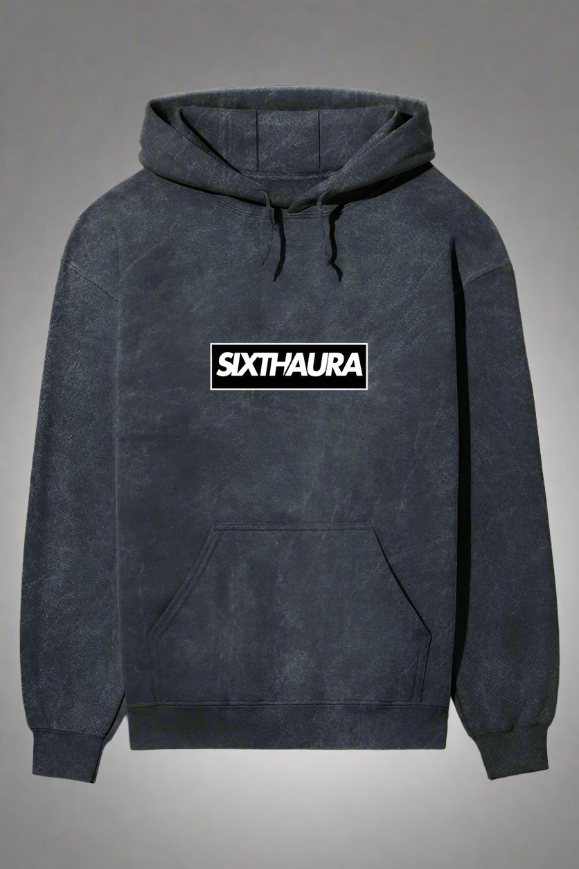 TIGER BLOOM ACIDWASHED HOODIE