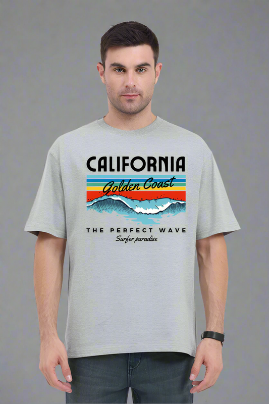 California Waves Oversized T-Shirt | Premium Coastal Streetwear