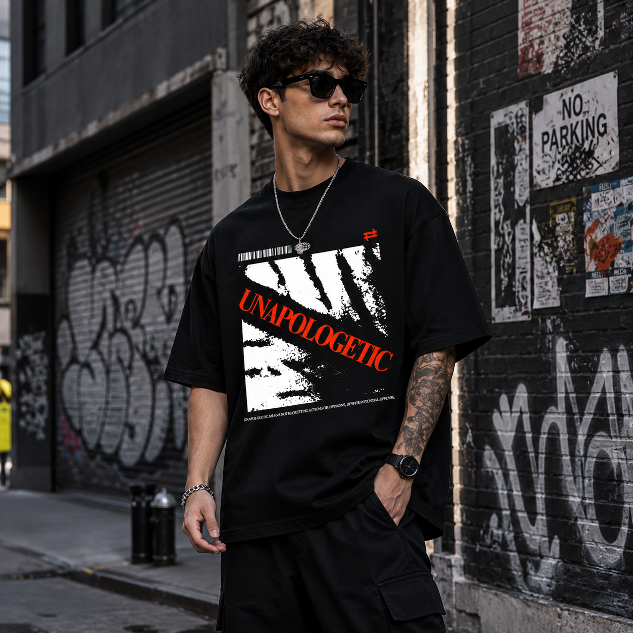 Unapologetic Oversized T-Shirt | Premium Statement Streetwear