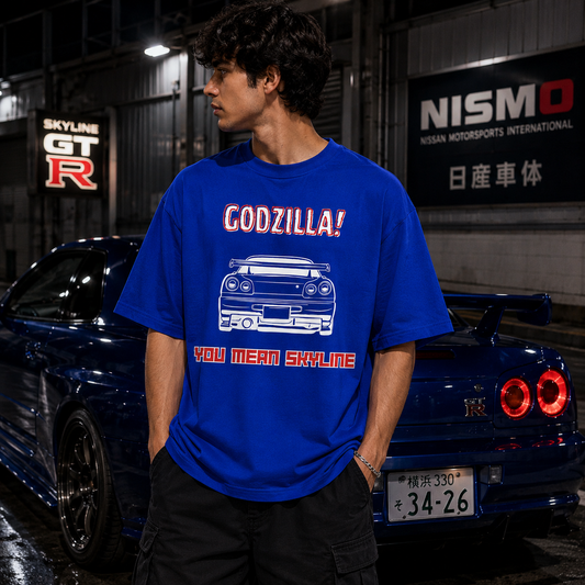 Godzilla Oversized T-Shirt | Premium JDM Automotive Streetwear