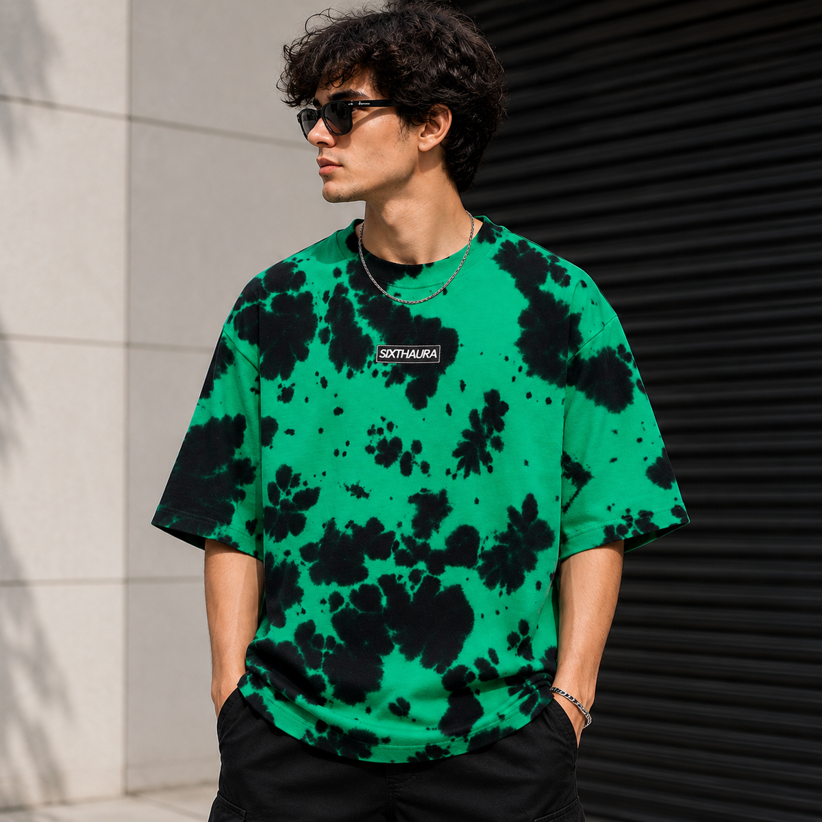 Tie-Dye Oversized T-Shirt | Unisex Streetwear Tee | Multi-Colour