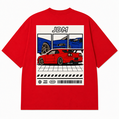 JDM Oversized T-Shirt | Japanese Car Culture Streetwear