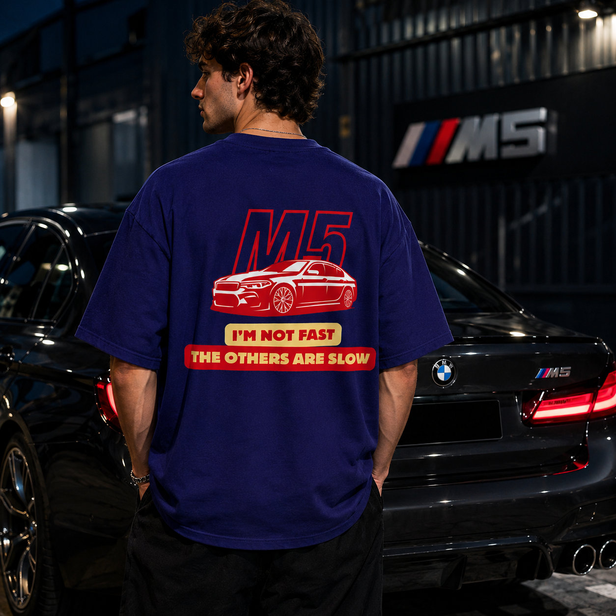 M5 Oversized T-Shirt | Performance Car Streetwear