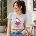 Believe in Unicorns Crop Tee | Women's Cute Graphic Crop Top